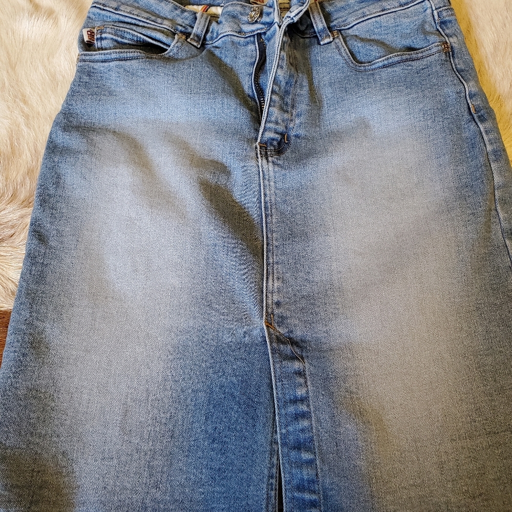 Plugg denim pencil skirt 7